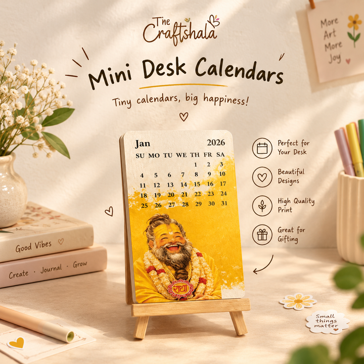 Mini Desk Calendar