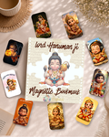 Load Hanuman ji  Magnetic Bookmark – Pack of 6 (12 Divine Designs)