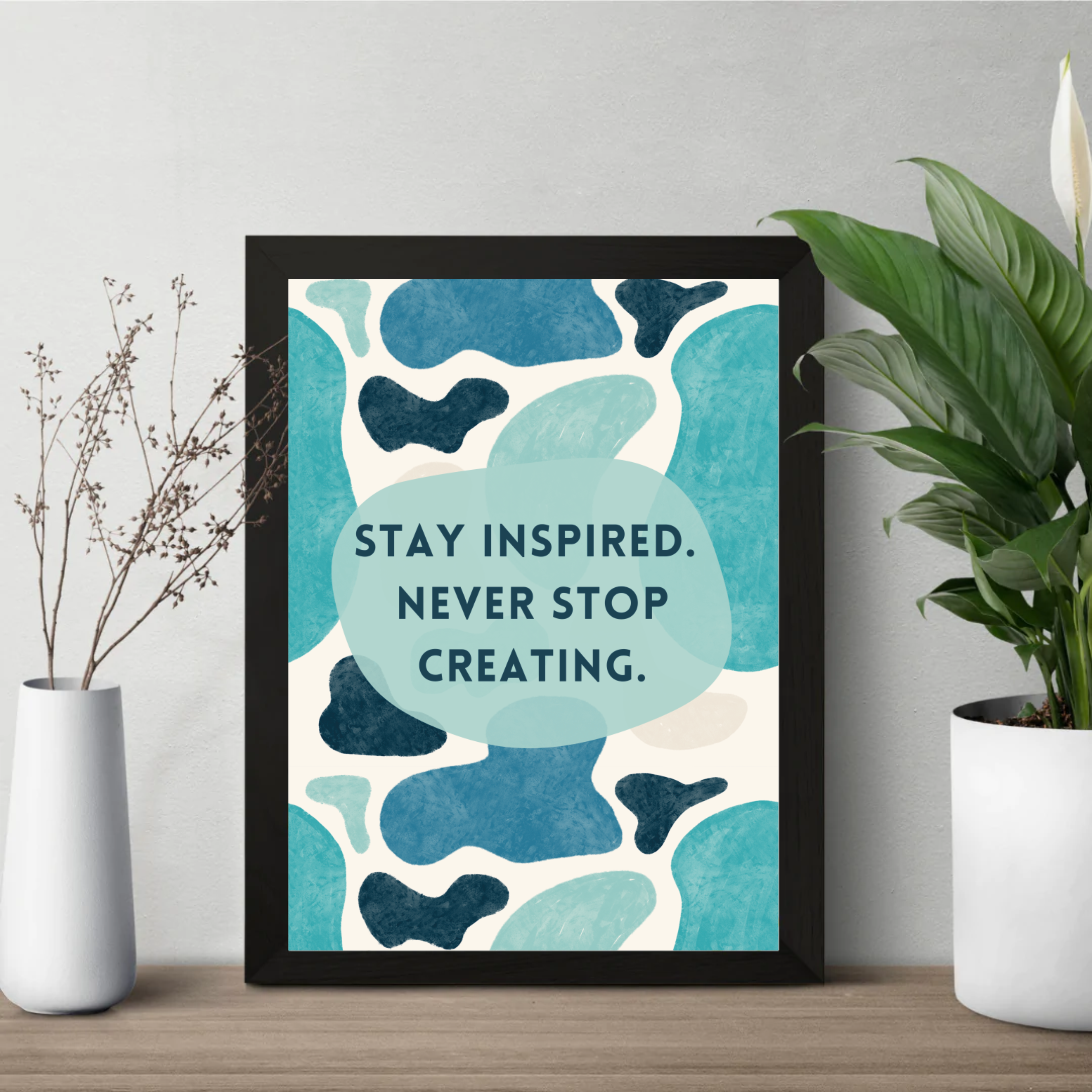Never Stop Creating