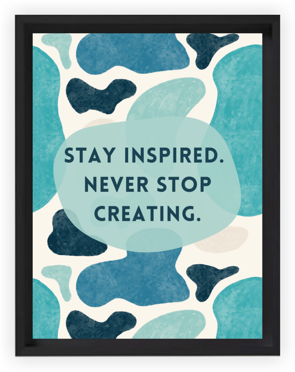 Never Stop Creating
