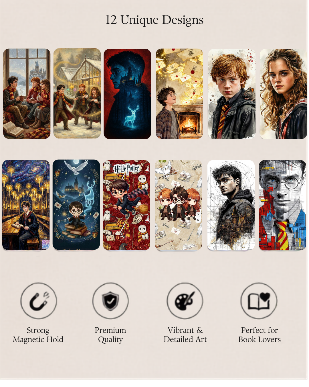 Harry Potter Magnetic Bookmark