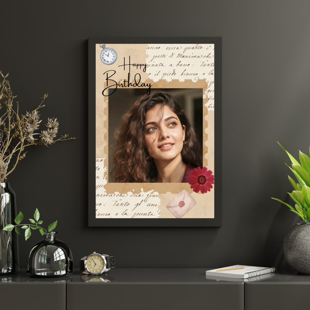 customize birthday frame variant 1