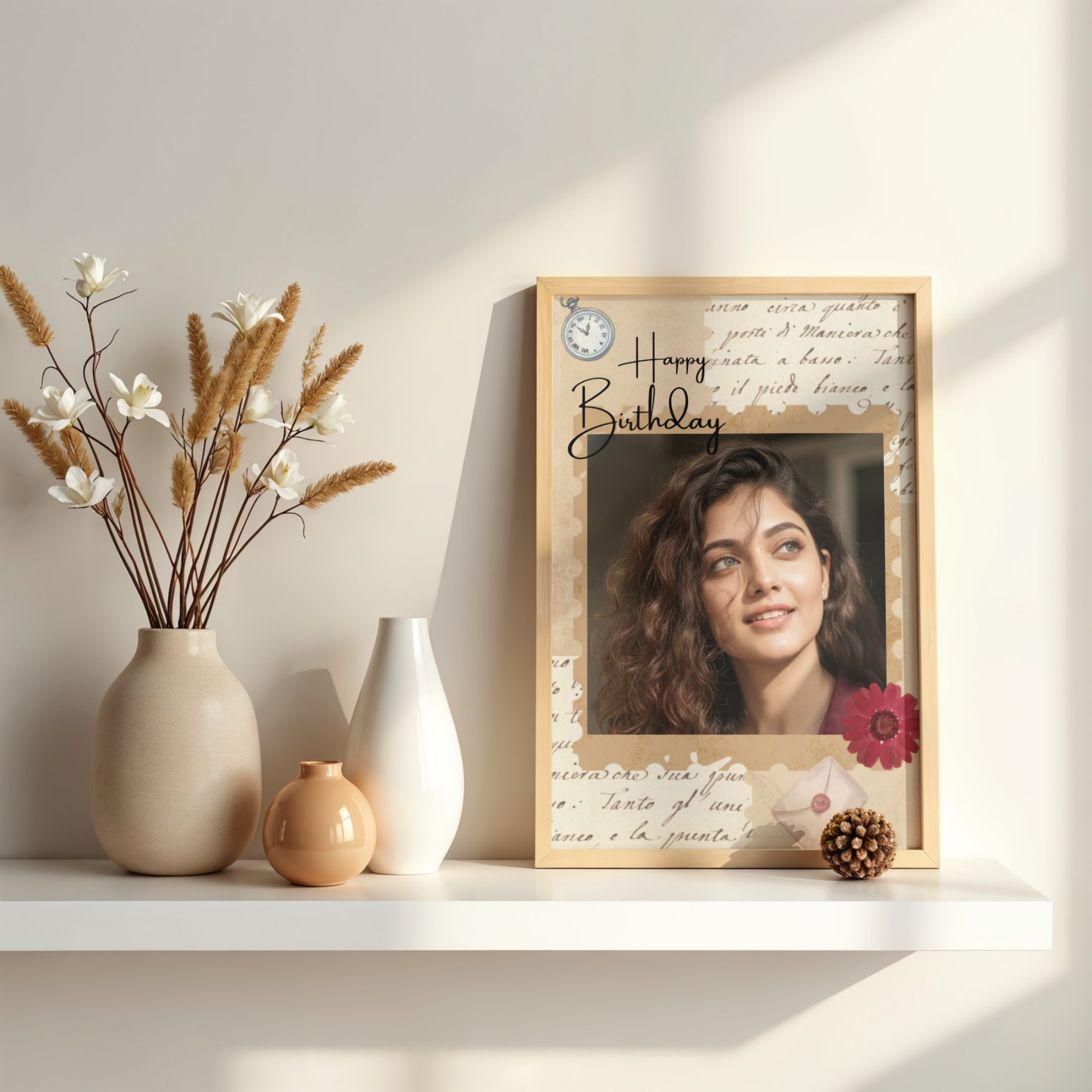 customize birthday frame variant 1