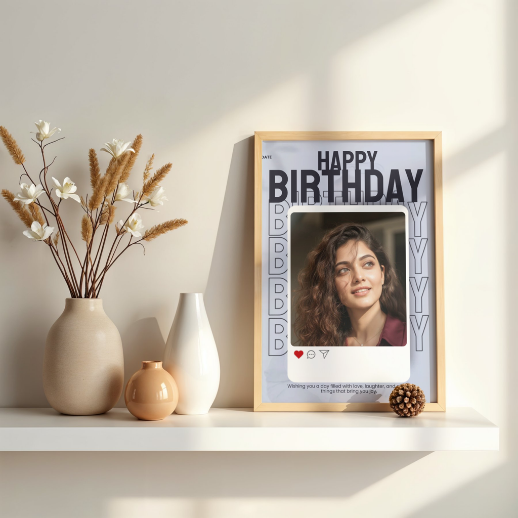 customize birthday frame variant 2
