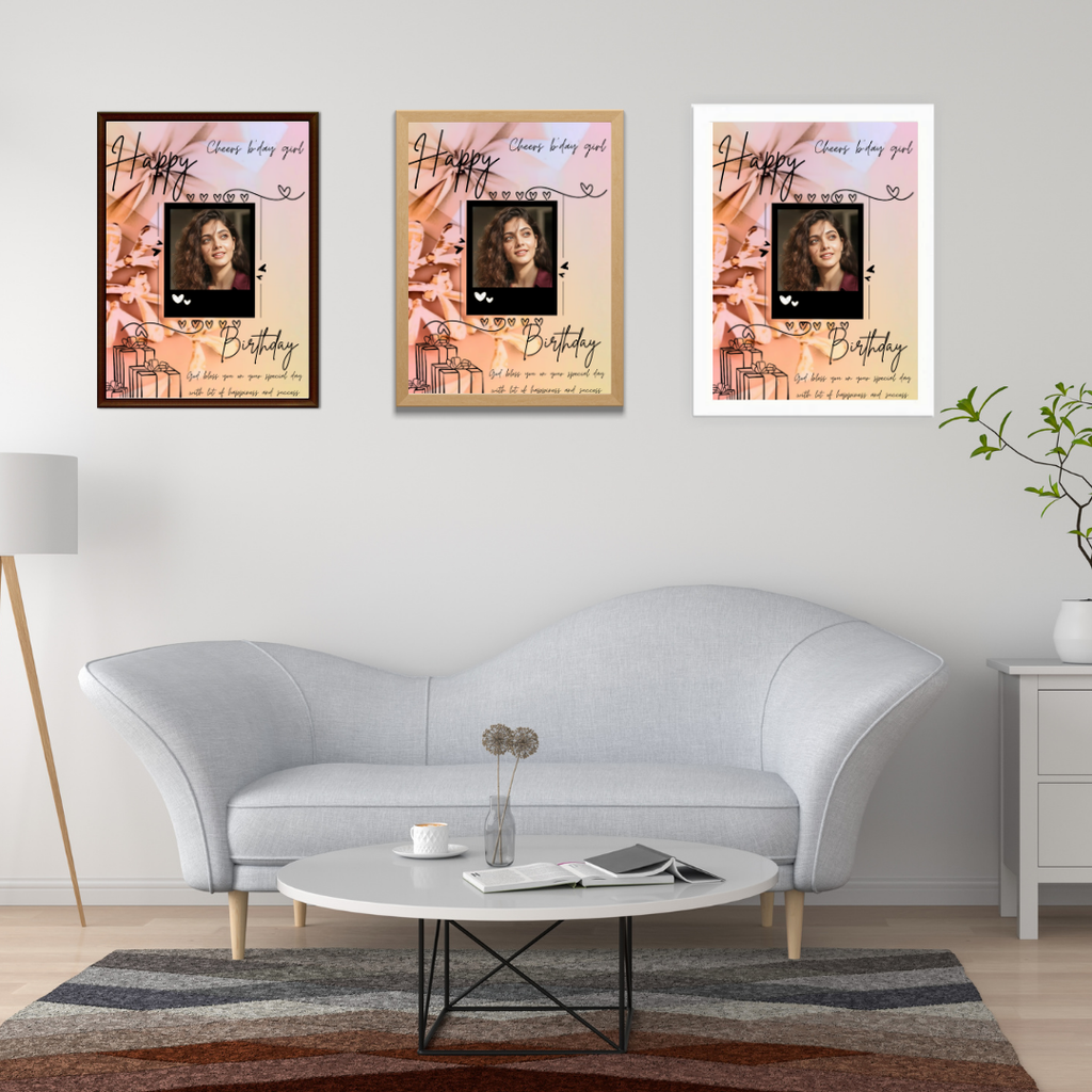 customize birthday frame variant 3