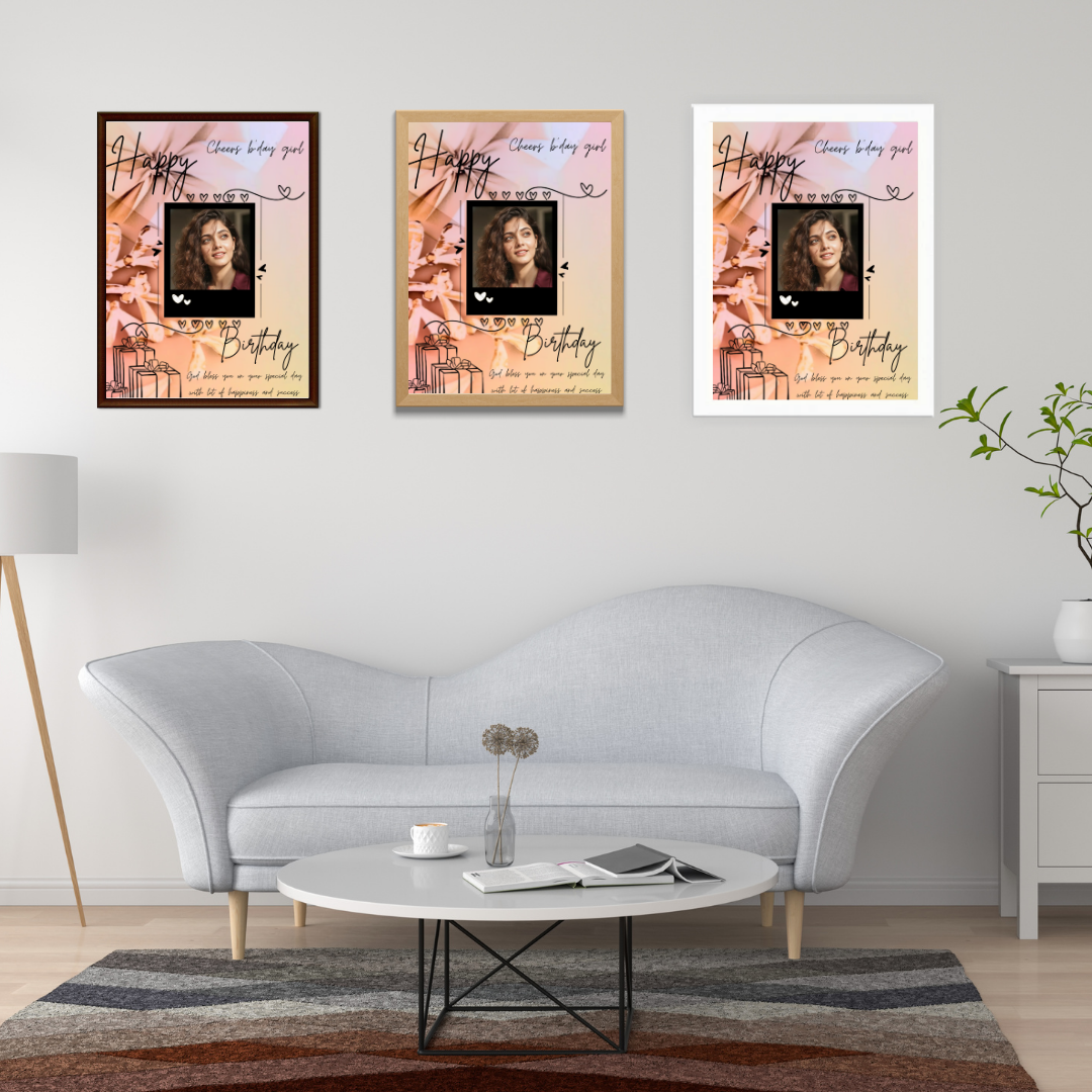 customize birthday frame variant 3