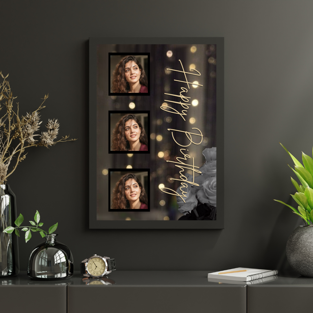 customize birthday frame variant 6