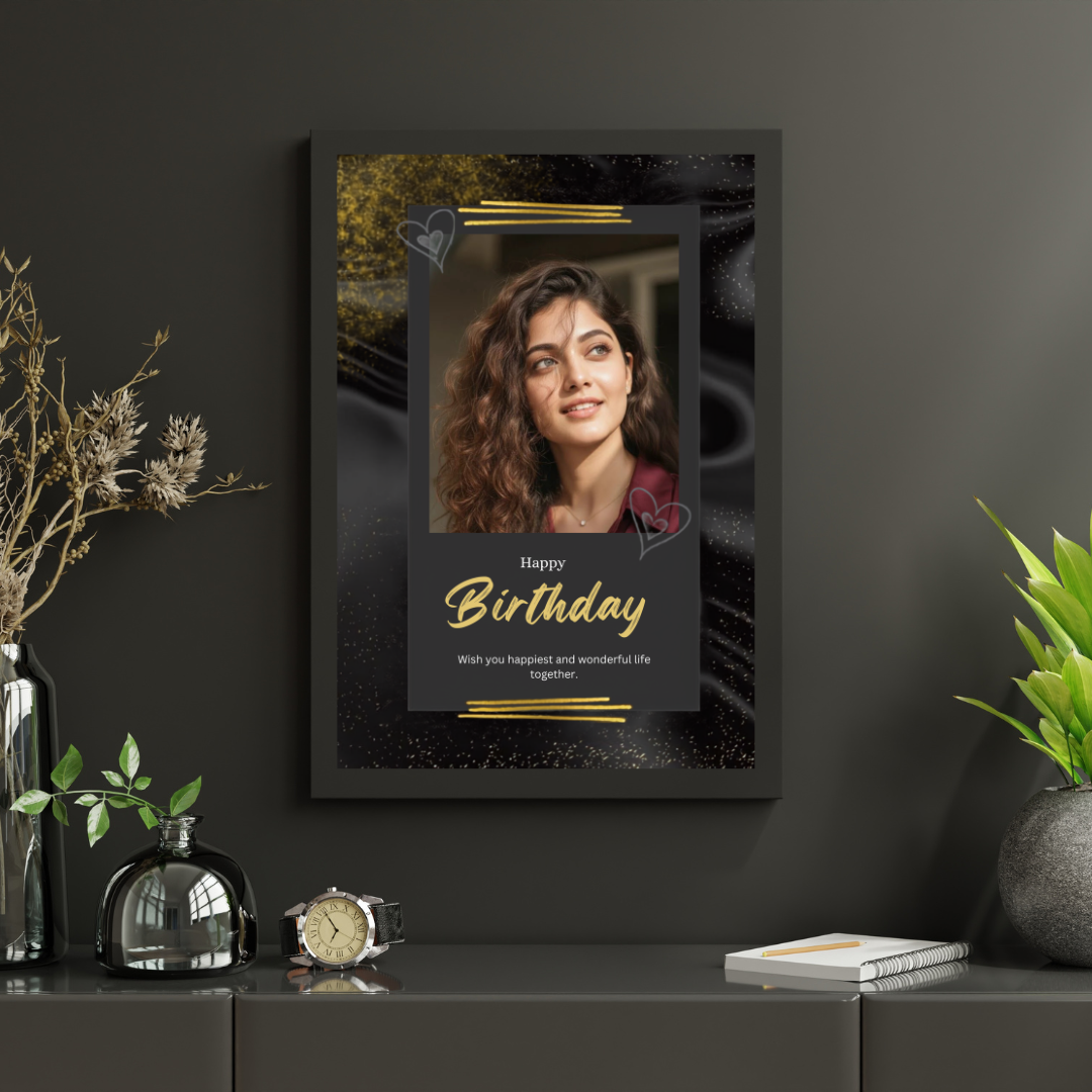 customize birthday frame variant 8