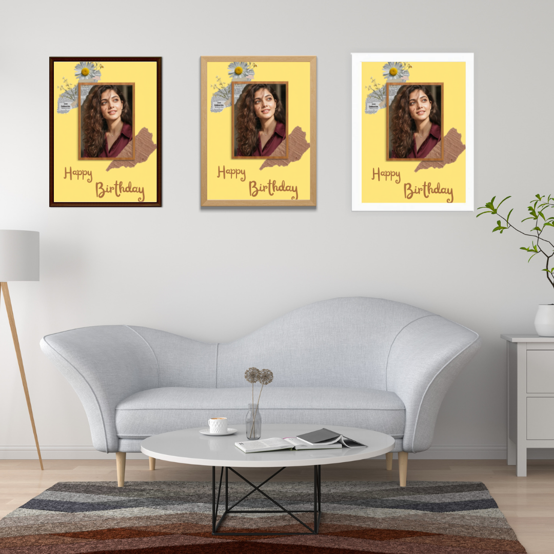 customize birthday frame variant 7