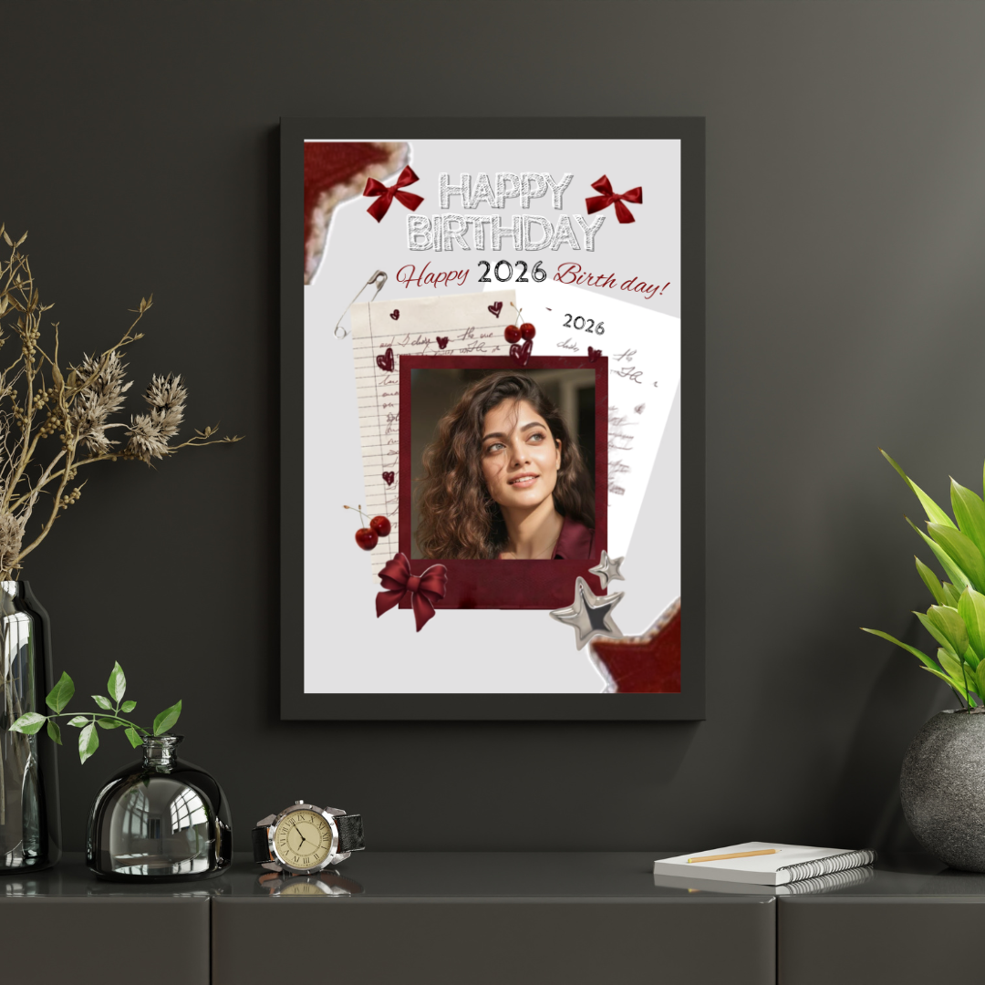 customize birthday frame variant 12