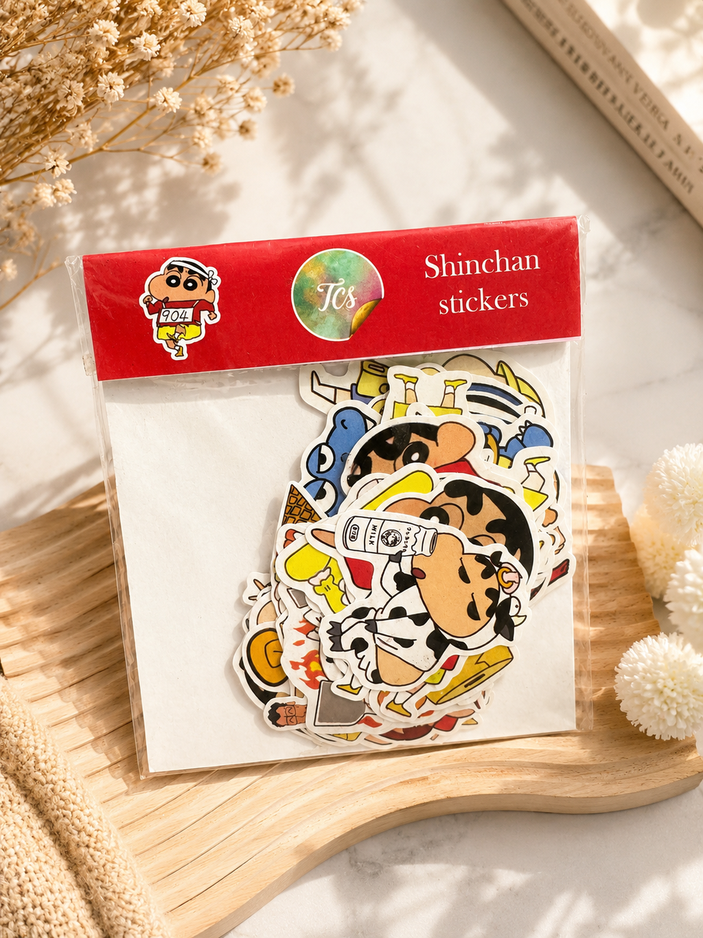 Shinchan Theme Sticker Pack