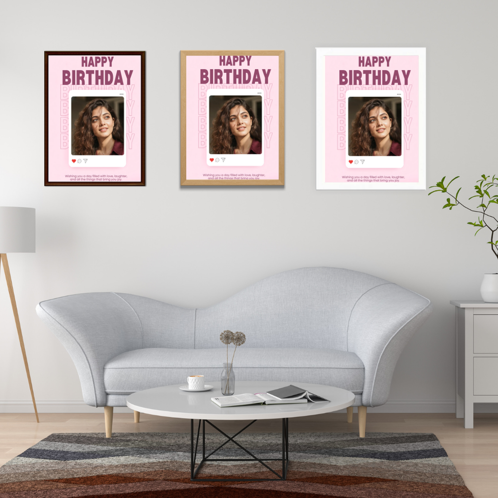 customize birthday frame variant 13