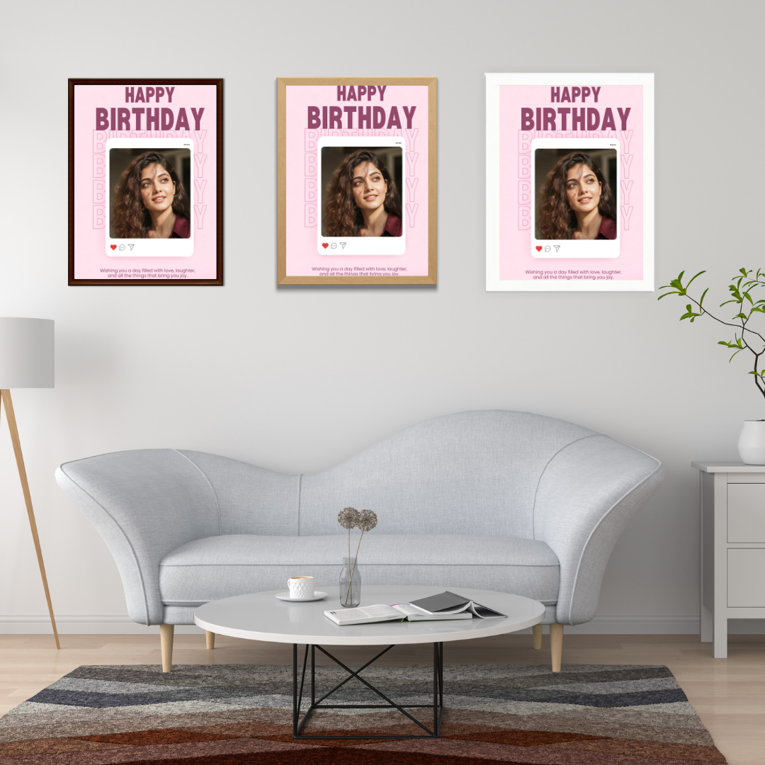 customize birthday frame variant 13