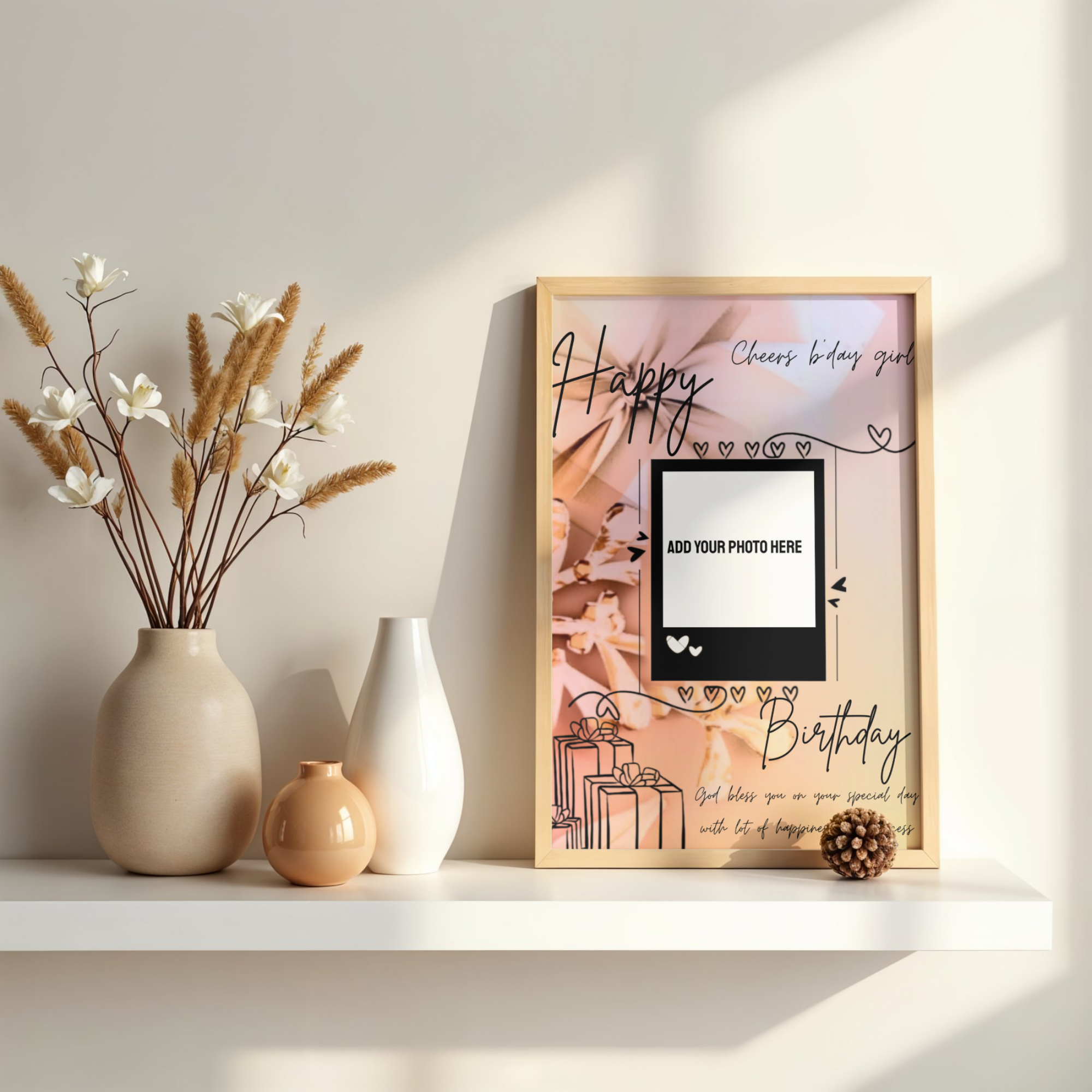 customize birthday frame variant 3