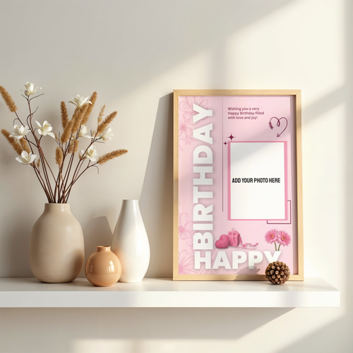 customize birthday frame variant 14