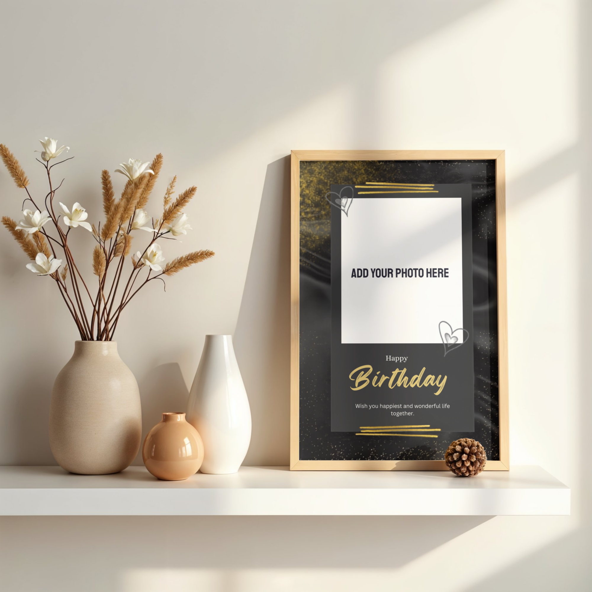 customize birthday frame variant 8