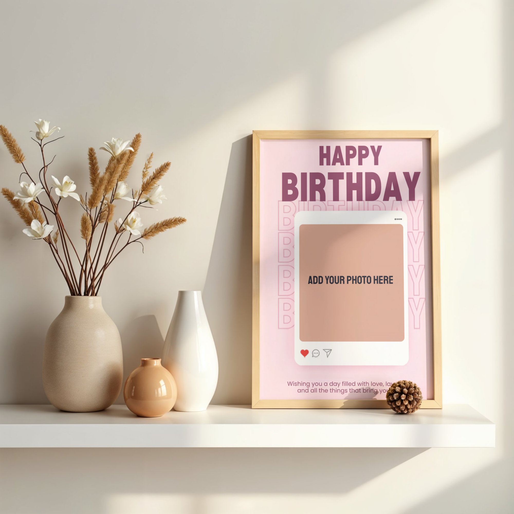 customize birthday frame variant 13