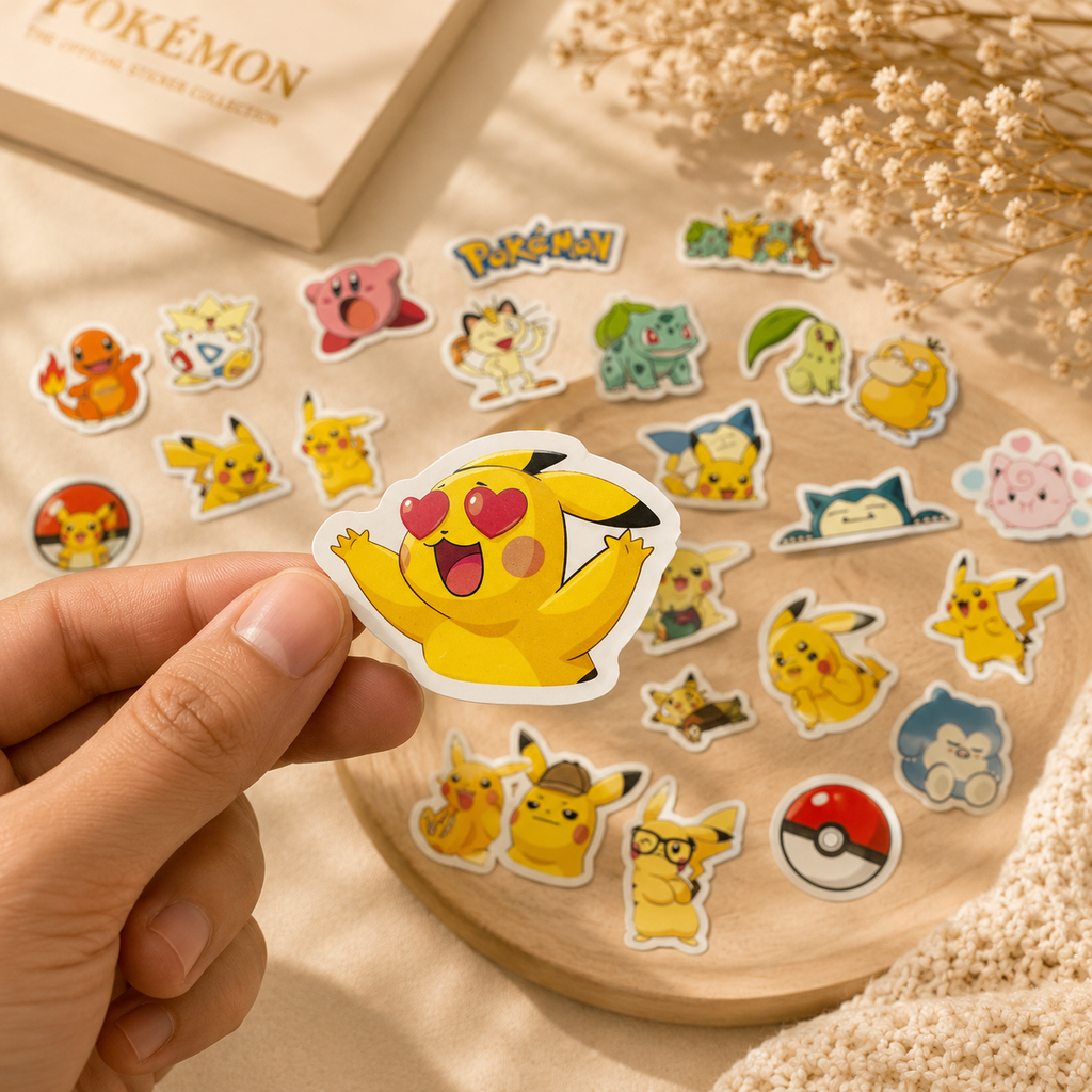 Pokemon Theme Sticker Pack