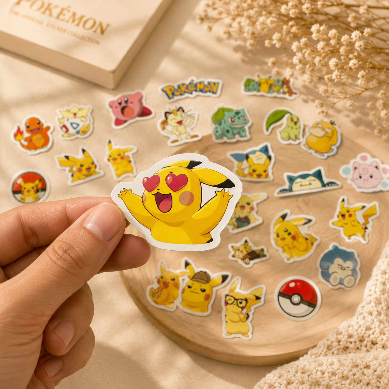 Pokemon Theme Sticker Pack