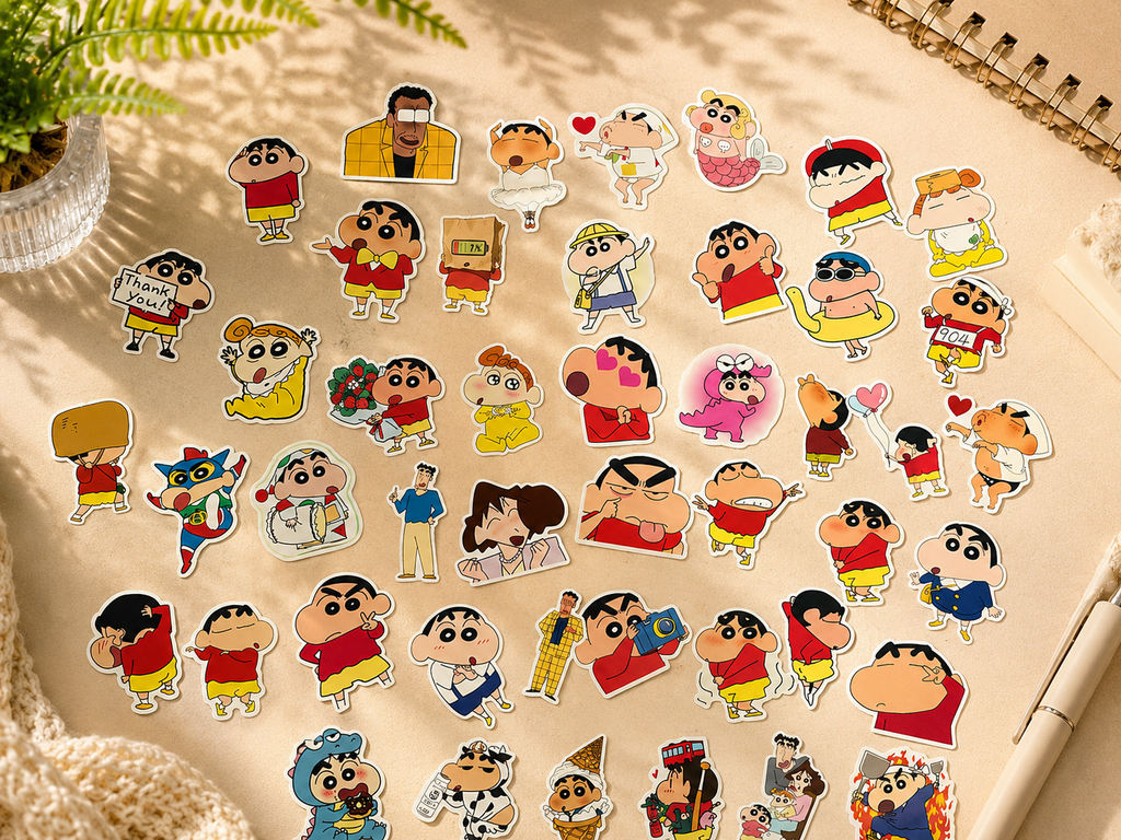 Shinchan Theme Sticker Pack