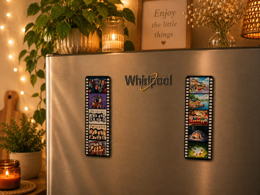 Film Stripe  Fridge Magnets (Pack Of 2 )