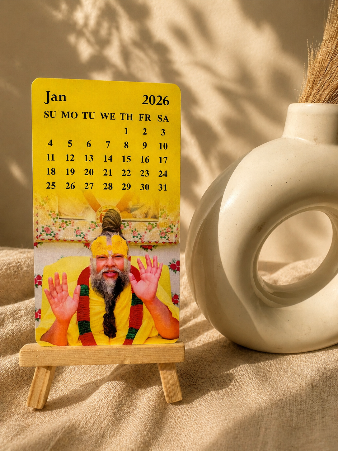 Premanand ji Variant -02 Mini Desk Calendar 2026