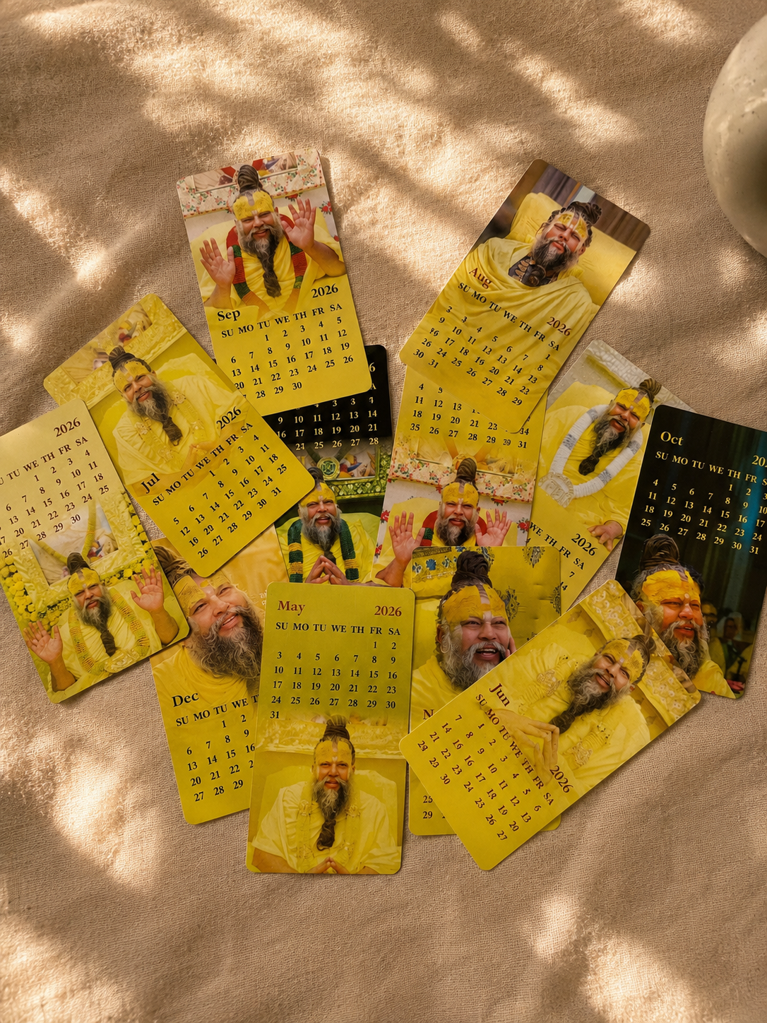 Premanand ji Variant -02 Mini Desk Calendar 2026