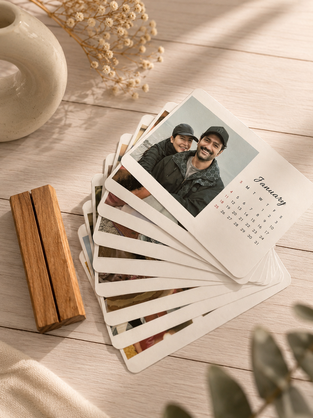 Personalized Desk Calendar 2026