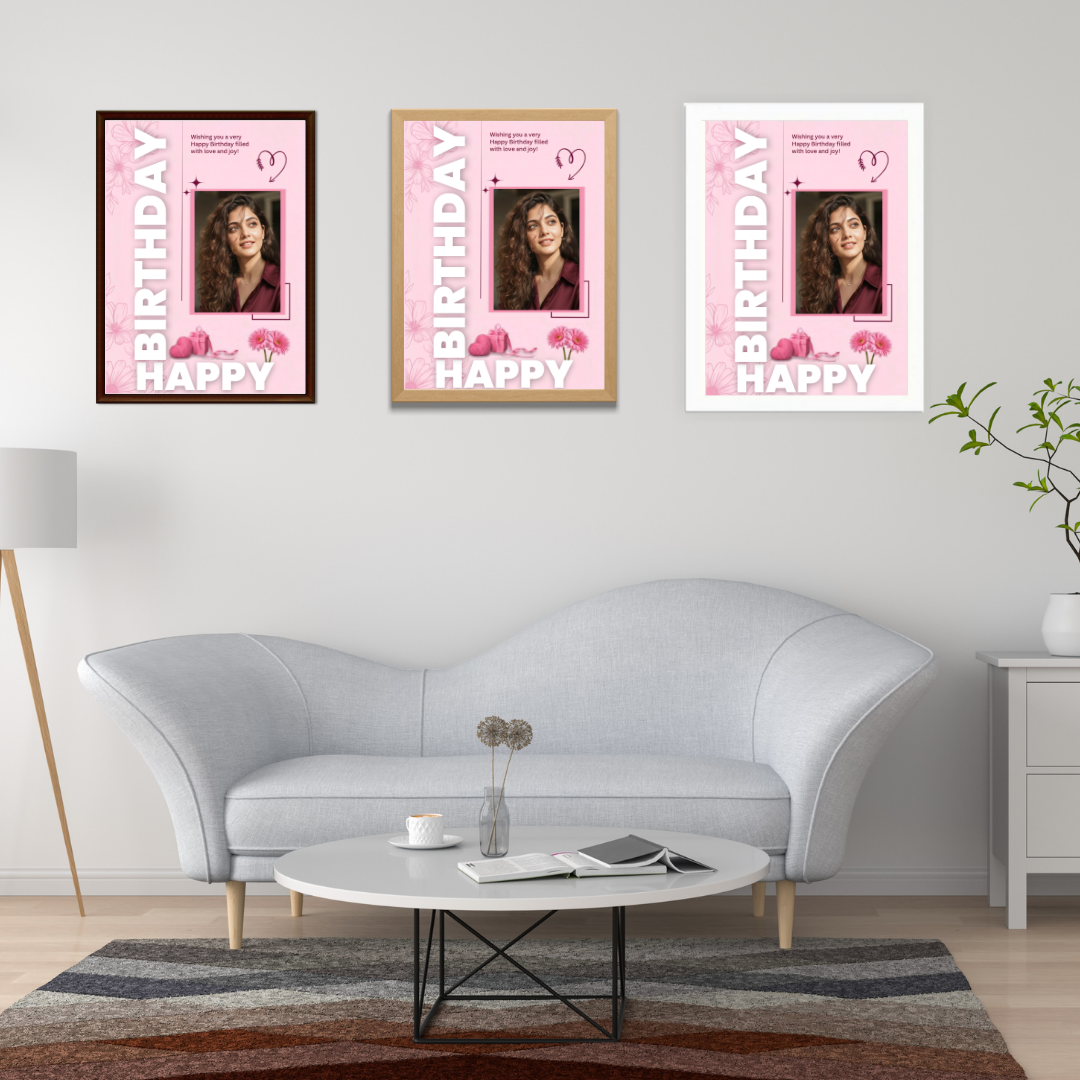 customize birthday frame variant 14