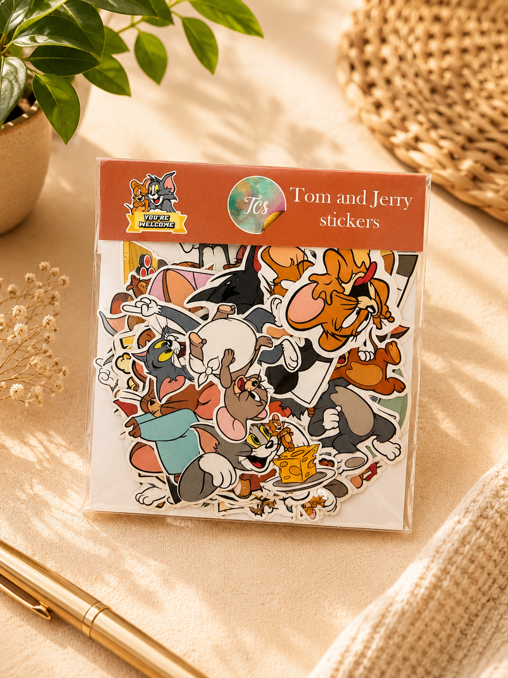 Tom and Jerry Sticker Pack