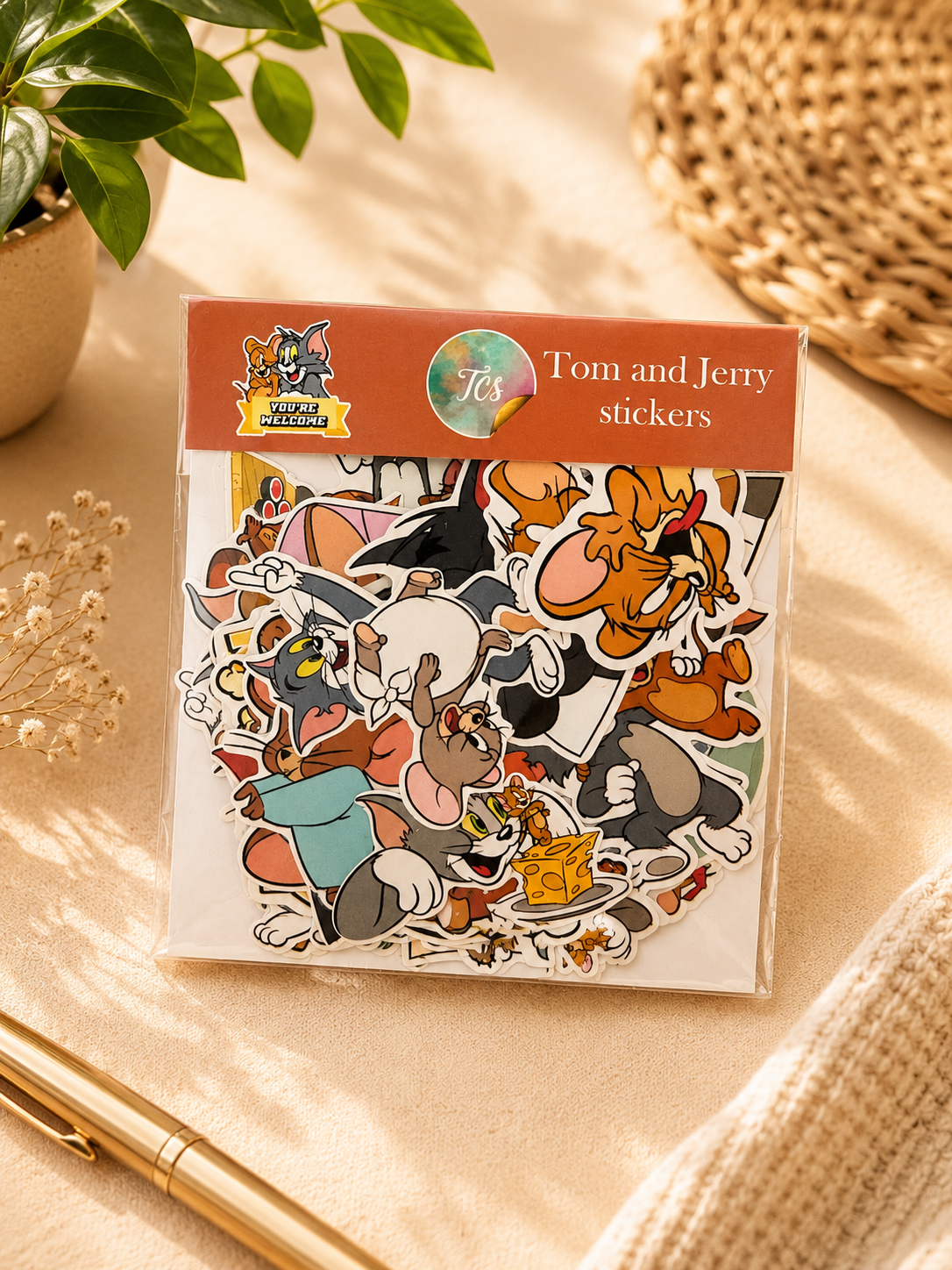 Tom and Jerry Sticker Pack