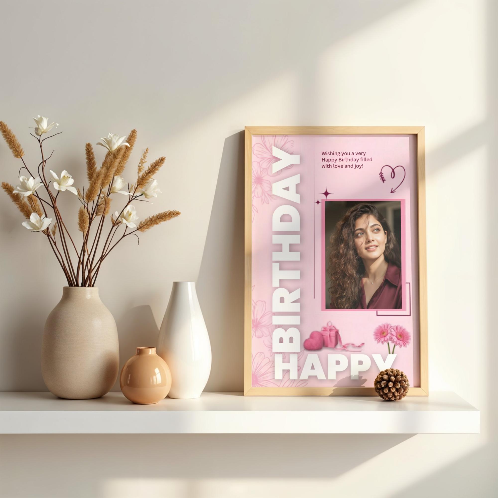 customize birthday frame variant 14