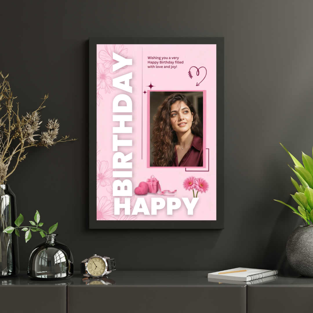 customize birthday frame variant 14